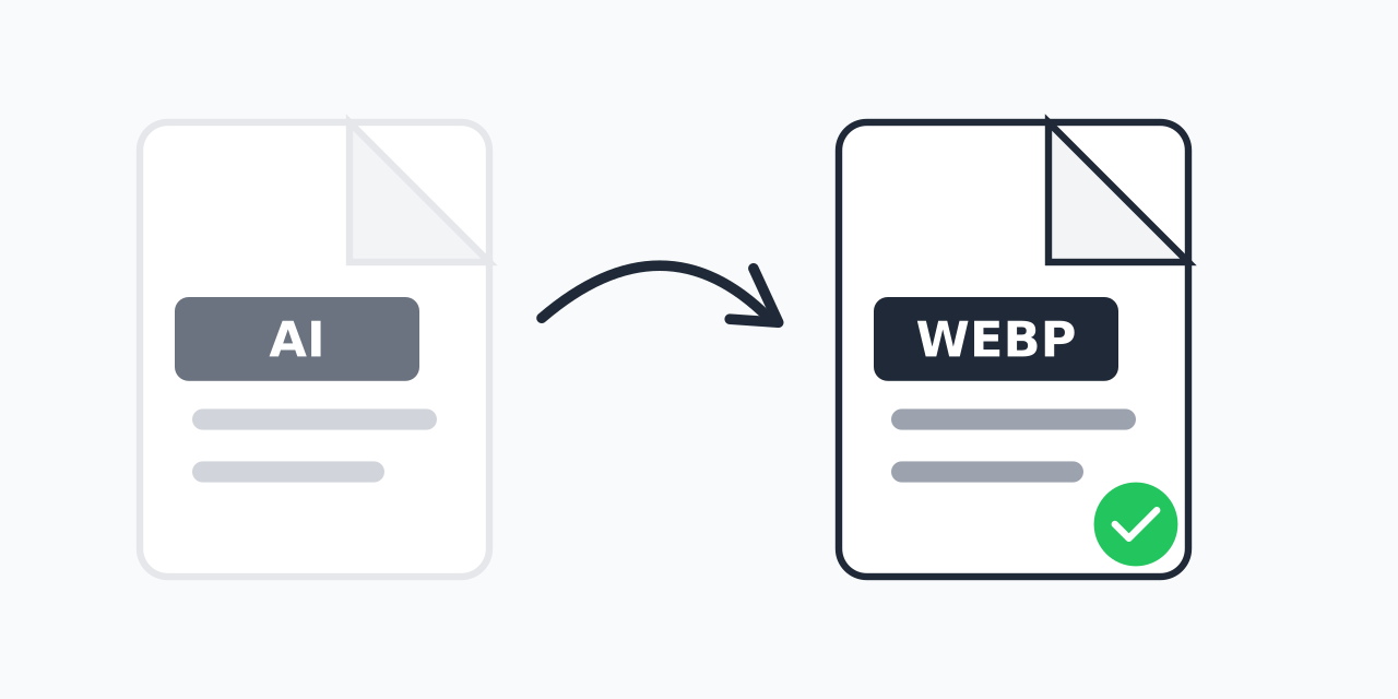 AI to WebP Converter Online Free - Vector to Web